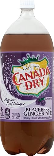 Canada Dry Blackberry Ginger Ale 2L bottle