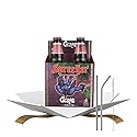 Grape Soda 64floz Bundle with Straws - Refreshing Fruity Beverage for Parties, Picnics, and Everyday Enjoyment - Gift Set (2 Items)