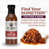 Tangy Harissa Inspired BBQ Sauce | Vegan, Gluten Free Barbecue Sauce | Made in Kentucky | All Natural, No Fillers, Small Batch, Artisan Gourmet BBQ