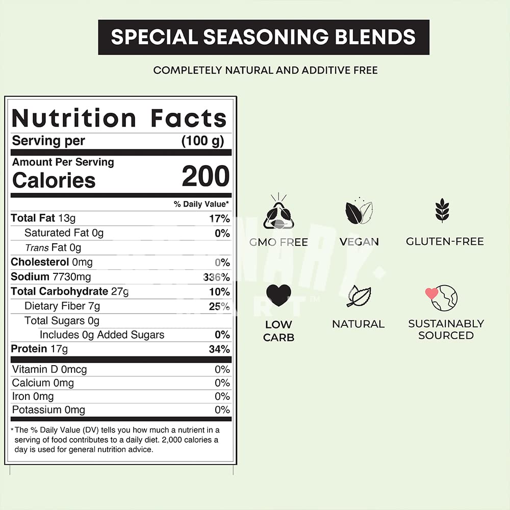 Natural Kitchari Spice Mix by Granary Mart - Gourmet & Warm Tea Spice Blend - Healthy/Gluten-Free - Add to Lattes/Smoothies/Golden Milk - Affordable