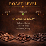 FLORIANUS Peruvian Coffee - Medium Roast Espresso Grind - 100% Arabica - 17.64 oz (500g) - Fine Ground for Espresso Machines