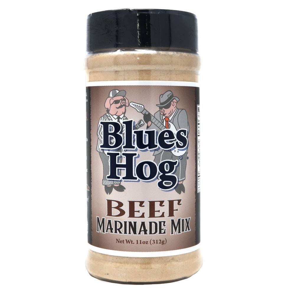 Blues Hog Beef Marinade Mix, All-Purpose Brine, Injection & Au Jus, Made in the USA, 11 oz