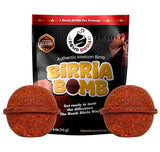 Authentic Birria Bombs - LARGE 2 pack by Bomb Birria - The Best Authentic Mexican Spice Mix for Birria Plates, Tacos, Quesabirrias, Tortas, Nachos