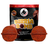 Authentic Birria Bombs - LARGE 2 pack by Bomb Birria - The Best Authentic Mexican Spice Mix for Birria Plates, Tacos, Quesabirrias, Tortas, Nachos