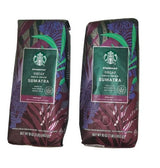 Starbucks Whole Bean Coffee, Decaf Sumatra, 16-Ounce Bags (Pack of 2)