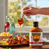 HOT LINE PEPPER PRODUCTS Gourmet Hot Sauces (Evil Ooze, 4 pack)