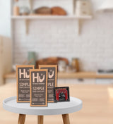3x Hu Choc Simple Bar 2.1 OZ Bundle with Chocolate Fudge Candy - Dark Chocolate Bar with Minimal Ingredients Paired with Rich Fudge Treat for Snacking