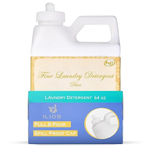 Diva Wash Laundry Detergent - Diva 64 oz (Pack of 1) - Scented Laundry Detergent ILIOS Packaging.