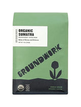 GROUNDWORK COFFEE CO Organic Sumatra Whole Bean Coffee, 12 OZ