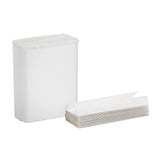 Georgia-Pacific Professional Series Premium 1-Ply C-Fold Paper Towels by GP PRO (Georgia-Pacific); White; 2112014; 200 Towels Per Pack; 6 Packs Per
