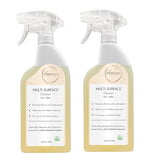 naturally it's clean Multi-Surface Cleaner Ready To Use Spray| 24 Oz Spray Bottle | 2- Pack