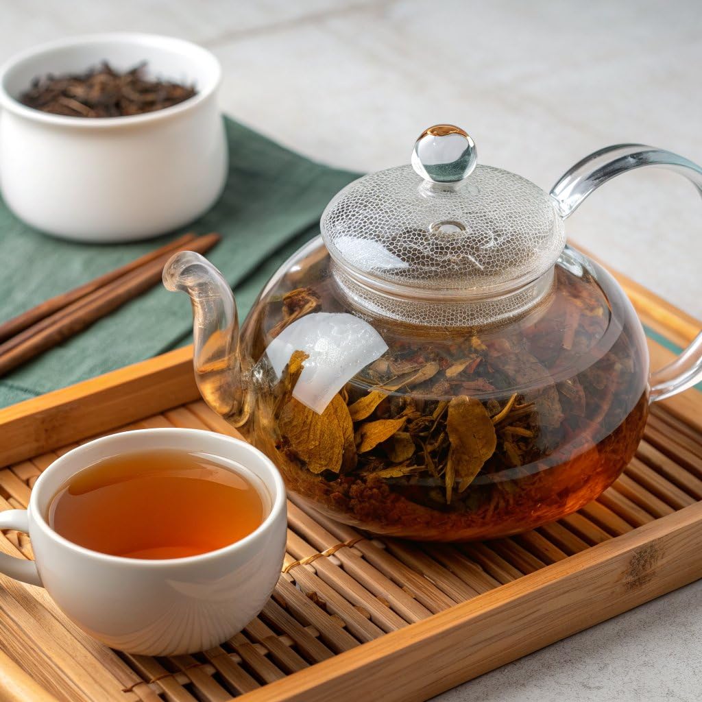 Tiesta Tea - Chinese Gunpowder, Loose Leaf, Traditional Smoky Green Tea, Premium Aromatic Blend, Medium Caffeinated, 50 Cups, 5 Ounce Refillable Tin