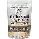 Nature Nate's Extremely Cheezy Popped Sorghum, 5 oz, Popcorn Alternative, Gluten Free Snacks, Celiac-Friendly, Healthy Snacks, Made In USA, Single Bag