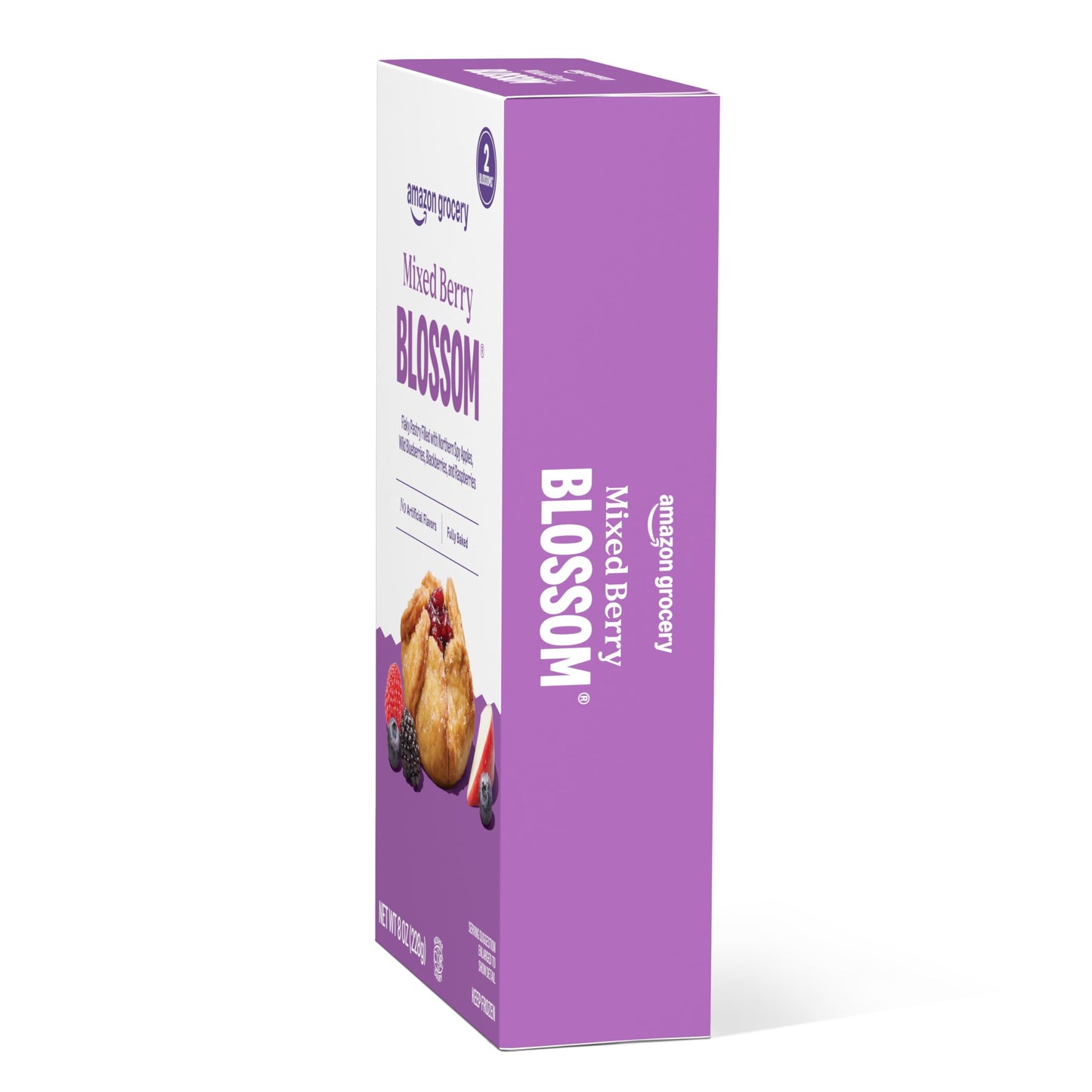 Amazon Grocery, Mixed Berry Blossoms, 8 Oz