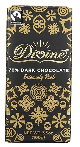 Divine Fairtrade Dark Chocolate - 70% Cocoa (100g)