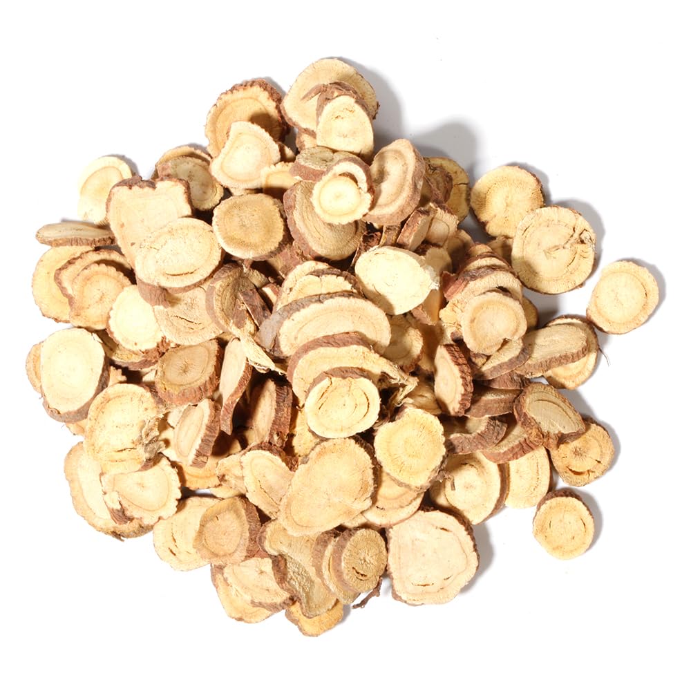 Hapsmiley Licorice Root Tea (Sweet Root/??/Gan Cao/?? ??/Glycyrrhiza glabra L.) Dried Bulk Herbs - 3.5 oz (100g)