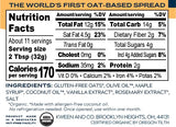 Oat Haus Organic Vanilla Cookie Granola Butter | Peanut-free, Almond (Tree-Nut) Free, & School-Safe (Top 8 Allergen Free) | Sunflower Seed & Cookie