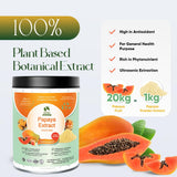 Bionutricia Papaya Extract Powder 7oz, Rich in Digestive Enzymes, Natural Flavor & Nutrients for Smoothies, Drinks & Functional Recipes |