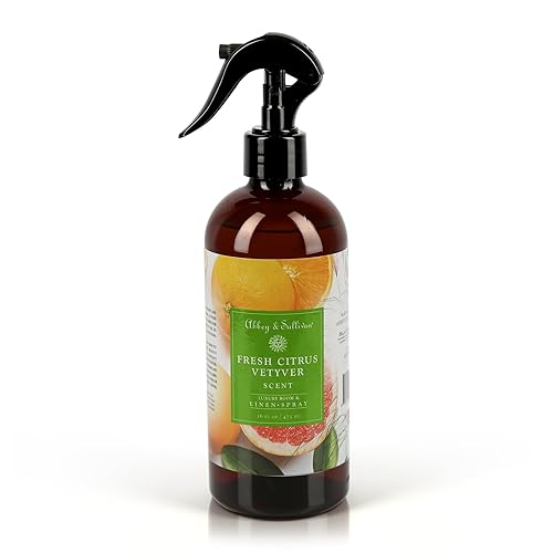 Abbey & Sullivan Linen Spray, Fresh Citrus Vetyver, 16 oz