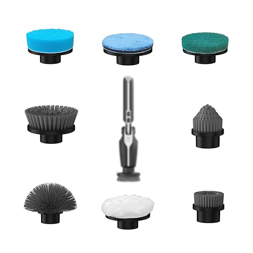 Leebein Electric Grill Brush for Outdoor, 2026 Upgraded BBQ Grill Cleaner with 3 Heads, 3-Speed & Angle Adjust Cordless Rotary Grill Brush, 150Mins