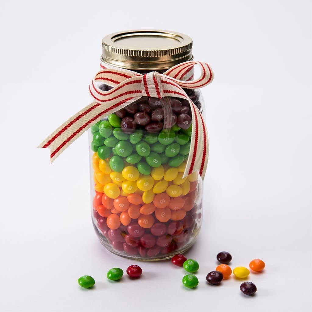 Skittles Flavor Mash-Ups Wild Berry and Tropical Candy, Resealable 7.2 ounce bag