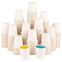 SHAUMN 3 oz 300 Pack Compostable Disposable Bathroom Mouthwash Cups, A Great Replacement for Paper Ones,Used for Mini Snack,Hot/Cold Drinking Cup