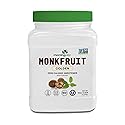 Morning Pep Monk Fruit Sweetener, golden Sugar Substitute, 2.5 lb, Keto Friendly, 1:1 Sugar Replacement, Zero Calorie, Non-GMO, Kosher, Golden - 2.5 lb