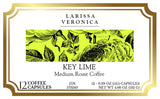 Key Lime Medium Roast Coffee (Single Serve K-Cup Pods) (Gourmet, Naturally Flavored, Whole Coffee Beans) (12 pods, ZIN: 573240) - 3 Pack