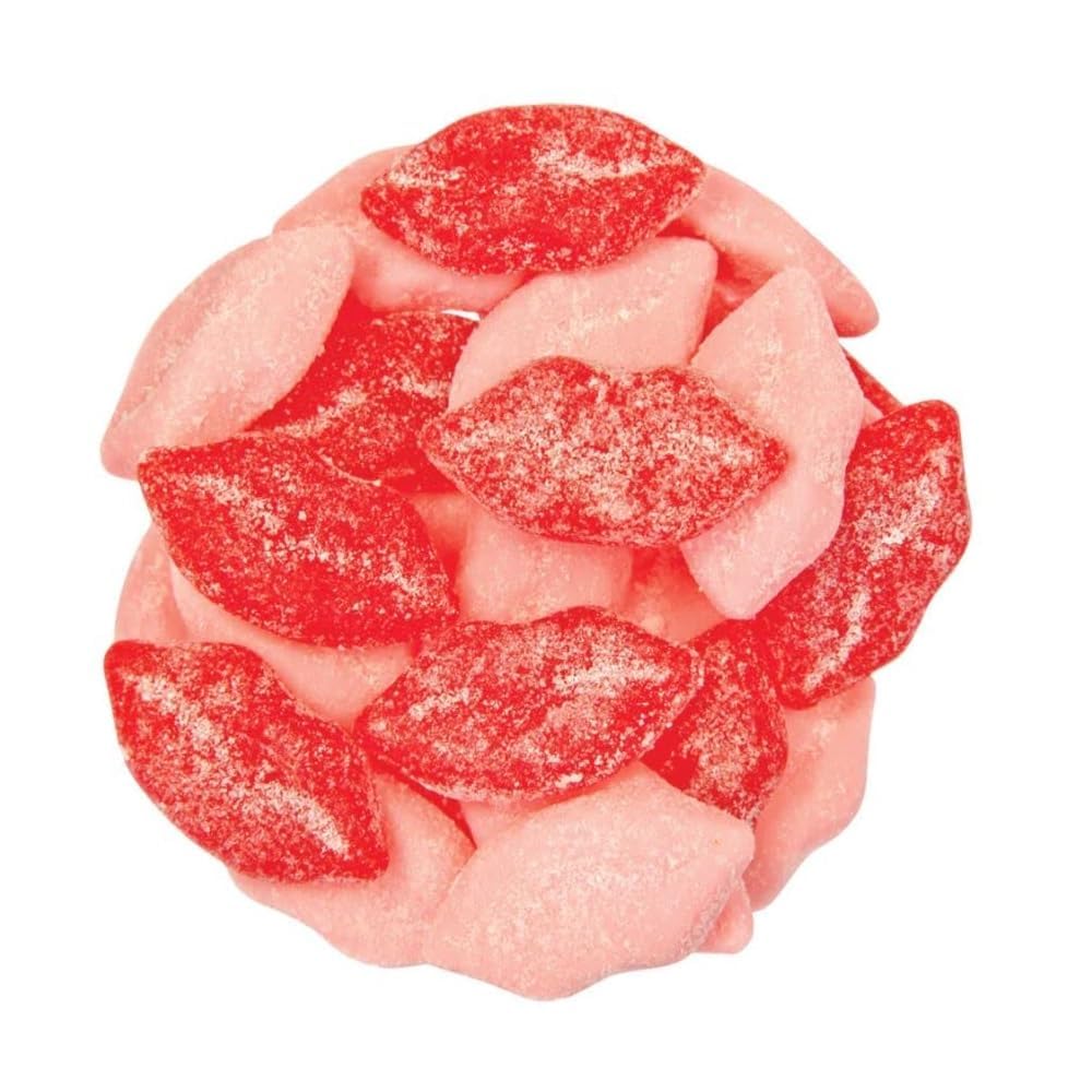 2LB Nuts to You Sour Pucker-Up Gummy Lips Candies| Lip Smackingly Sourly Delicious | Sweet & Sour Soft Candy in Resealable Bag for Kids and Adults