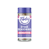 Fody Foods Steak Seasoning, 3.2 Oz, Garlic and Onion Free, Low FODMAP Certified, Gut & IBS Friendly, Vegan, Non-GMO, Gluten Free, Keto Friendly, Great