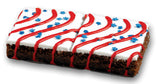 Little Debbie Red, White, & Blue Brownies
