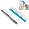 All-Purpose Mini Soft Rubber Window Squeegee Window Scrubber Scraper Glass Cleaning Squeegee Tool for Glass,Shower Door,Mirrors,Bathroom,Kitchen