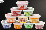 Fusion Select Boba Bursting Bobaz Popping Bobaz Pearls Fruit Tea Snack Toppings (490 Grams, Strawberry)