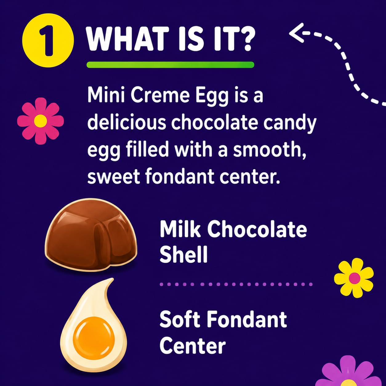 Cudbur,y Milk Chocolate Creme Eggs Candy 9 Count Chocolate Candy Eggs with Soft Fondant Center Individually Wrapped Sweet Candy office, party or
