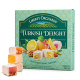 Liberty Orchards, Turkish Delight - Premium Chewy Gourmet Vegan Candy 10 Oz.