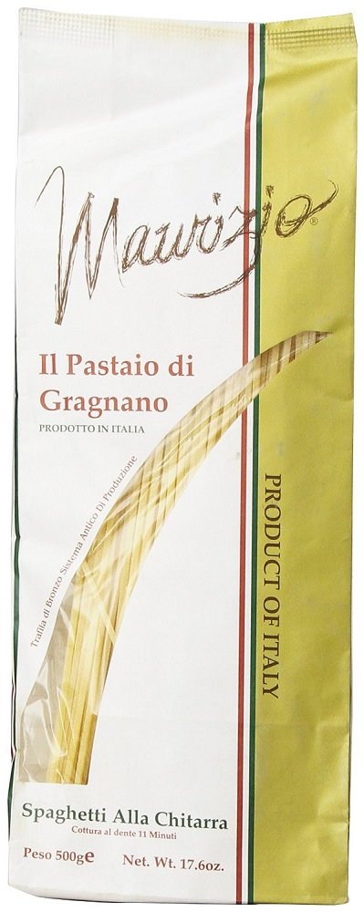 Maurizio - Italian Spaghetti Alla Chitarra, (4)- 17.6 oz. Pkgs.