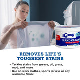 GOOP Multi-Purpose Hand Cleaner- Waterless Hand Degreaser, Laundry Stain Remover - NonToxic and Biodegradable Cleaner Remove Dirt, Oil, Paint, Ink