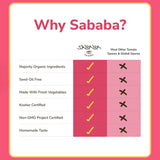 Sababa Foods - Mild Saturday Sauce - Vegan - 24oz, Pack of 2