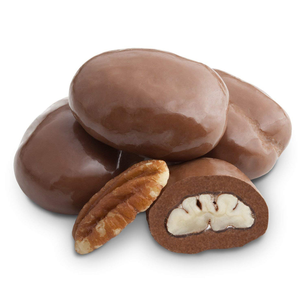 Dulcefina chocolate and Sweets, Milk Chocolate Gran Mariner Pecans (2 Lbs)