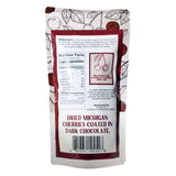 Green Jay Gourmet Dark Chocolate Cherries - Handmade & Fresh Dark Chocolate Covered Cherries from Michigan - Great Gift for Chocolate Lovers - 8 Ounce