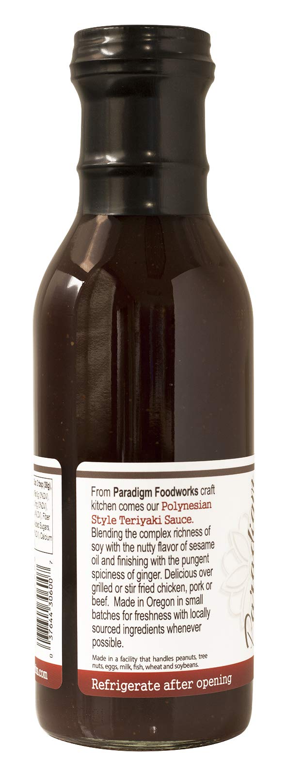 Paradigm Foodworks Polynesian Teriyaki Sauce, 12 Fl Oz