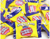 PHILCON6 Dubble Bubble Gum 3.25 Ounce Bag (2 Pack) - Individually Wrapped Sugar Free Bubble Gum Individually Wrapped Sugar Free Bubble Gum 2pack