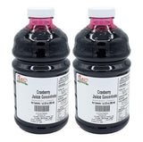 Nature Blessed 100% Pure Cranberry Fruit Juice Concentrate - 2 Quarts (2/32 fl oz bottles), Applications: Home Wine Making, Brewing, Distilling, Hard