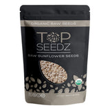 Top Seedz Certified USDA Organic Raw Sunflower Seeds | Premium Fresh and Unsalted, Shell-Free sunflower Seeds | Gluten-Free, Nut-Free, Vegan, Kosher