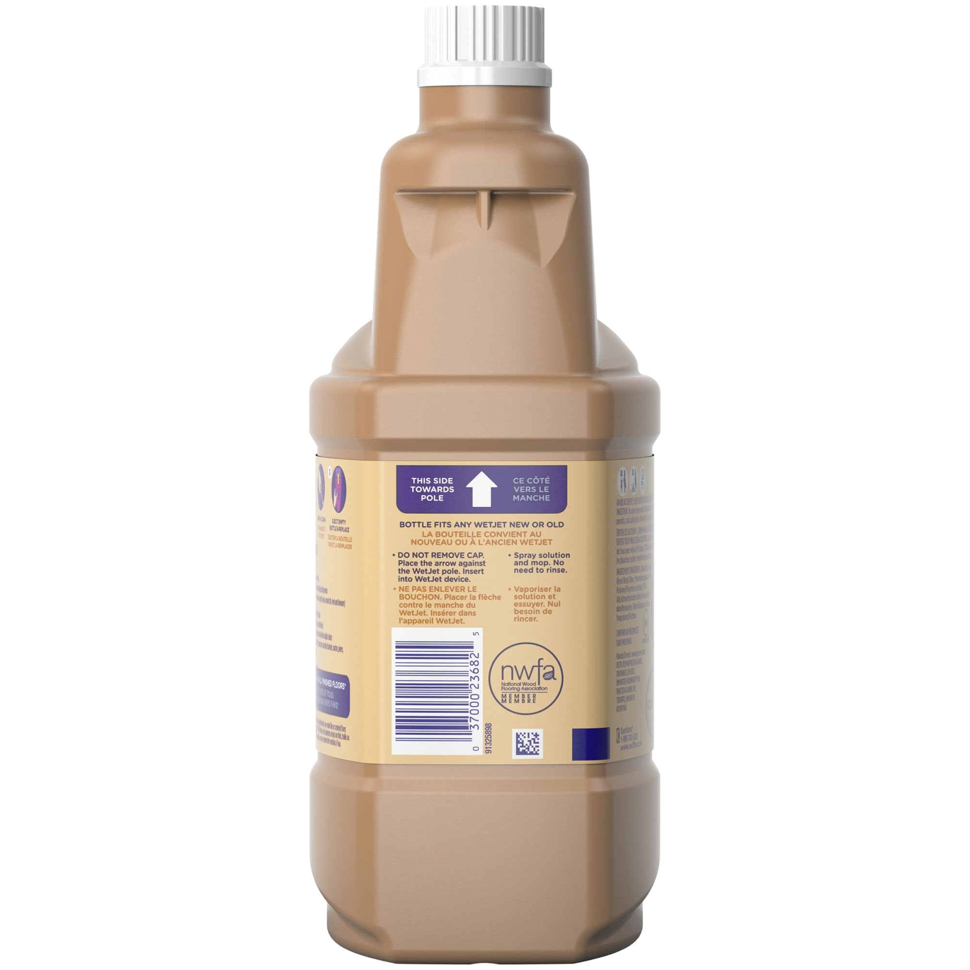 Swiffer WetJet Wood Floor Cleaner Solution Refill, 42.2 fl oz