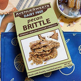 AvenueSweets - Handcrafted Old Fashioned Dairy Free Vegan Nut Brittle - 7 oz Box - Pecan