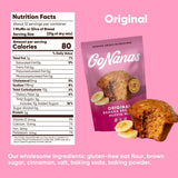 GoNanas Banana Bread Mix Variety Pack. Vegan, Gluten Free Healthy Snacks. Oat Flour Banana Bread or Banana Muffin Mix. Women Owned, US Ingredients, Dairy Free, Nut Free, Delicious Snacks (3 Pack)