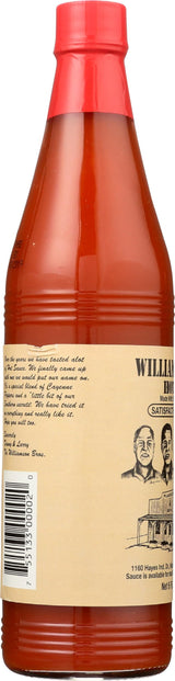 WILLIAMSON BROTHERS Hot Sauce, 6 Fl Oz