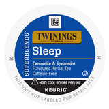 Twinings Sleep Herbal Tea K-Cup Pods for Keurig, 24 Count (Pack of 2), Formerly Nightly Calm, Camomile, Spearmint, & Lemongrass, Naturally