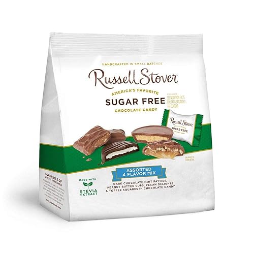 Russell Stover's Sugar Free Four Flavor Assortment, 10 oz. Bag